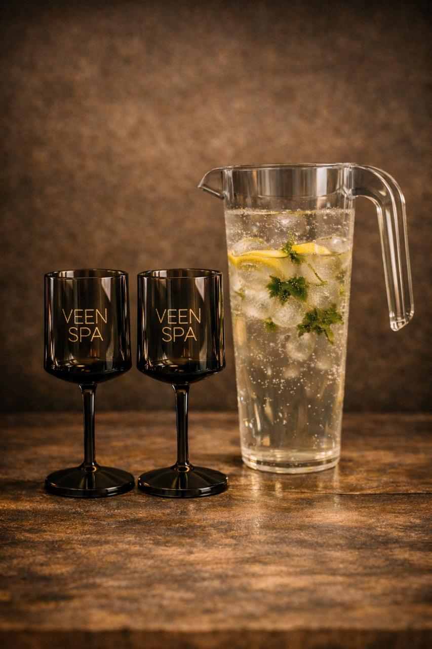 Wasser und Softdrinks im VEEN SPA